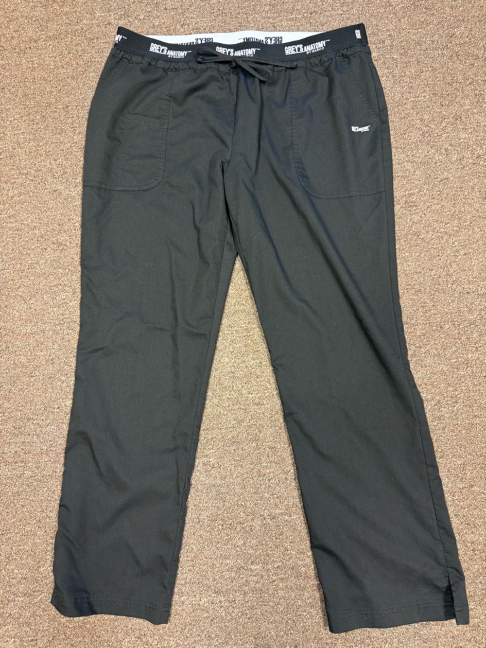 Grey’s Anatomy Active Scrub Pants • Black • XL • EUC